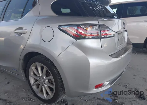 2013 Lexus Ct 200H из США, поврежденный, VIN JTHKD5BH1D2159289